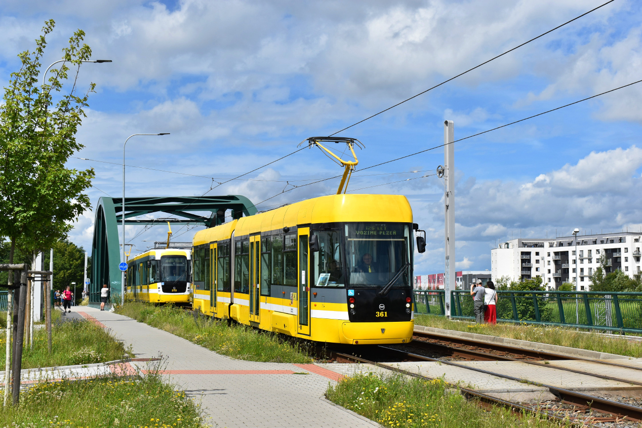 Пльзень, Vario LF2/2 IN № 361; Пльзень — Празднование 125-летия общественного транспорта в Пльзене