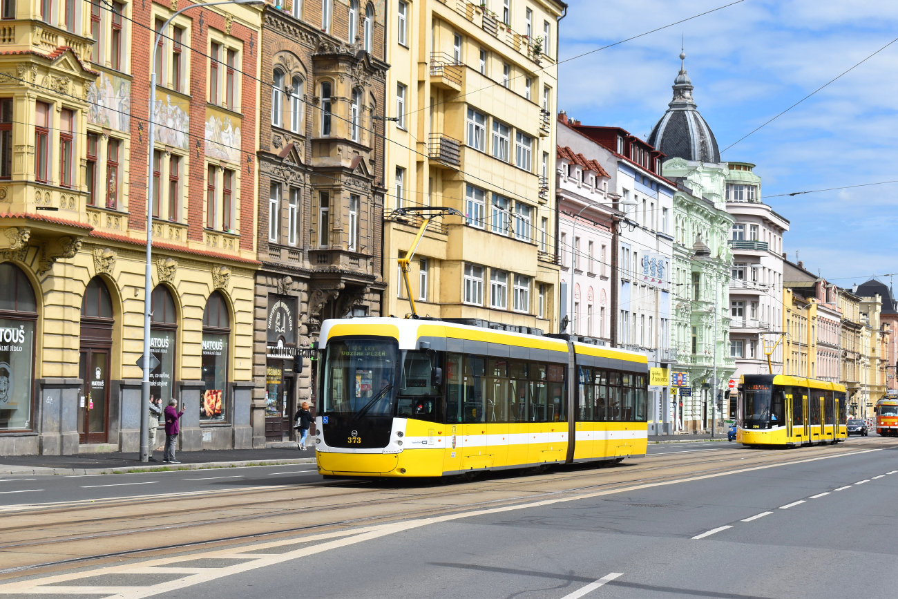 Пльзень, EVO 2 № 373; Пльзень — Празднование 125-летия общественного транспорта в Пльзене