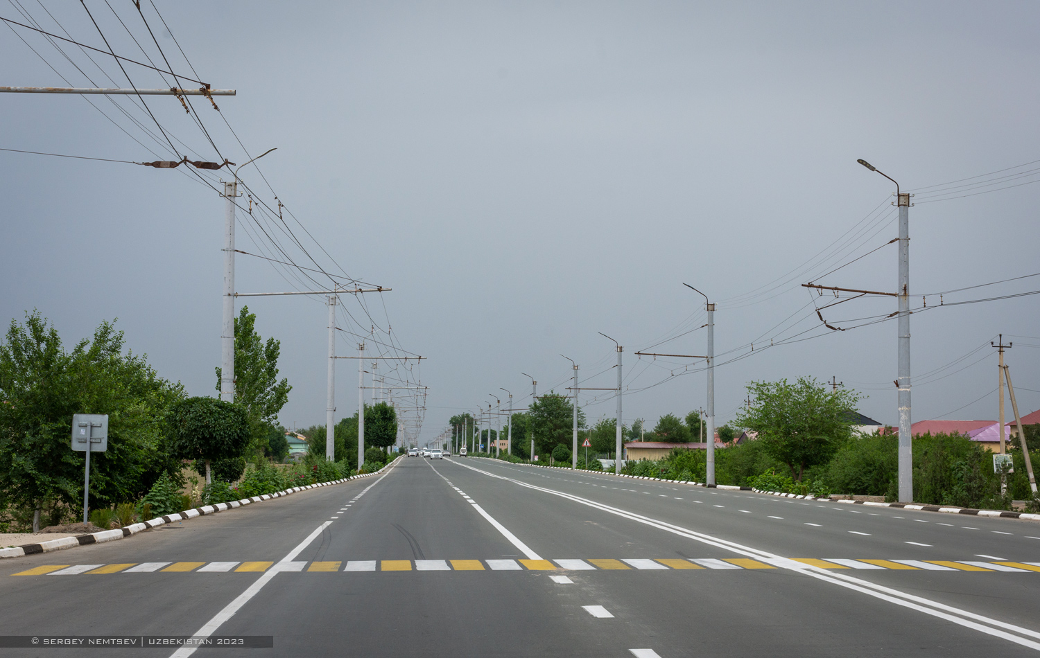 Ургенч — Троллейбусная сеть и инфраструктура