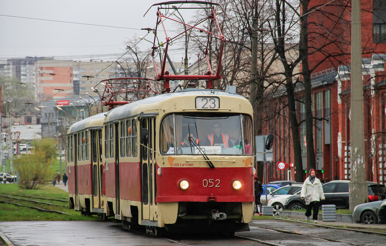 Екатеринбург, Tatra T3SU № 052