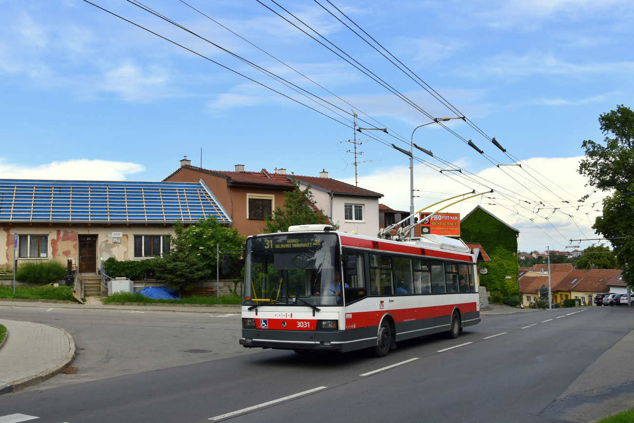 Брно, Škoda 21Tr № 3031