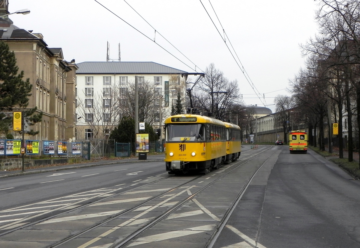 Dresden, Tatra T4D-MT № 224 269