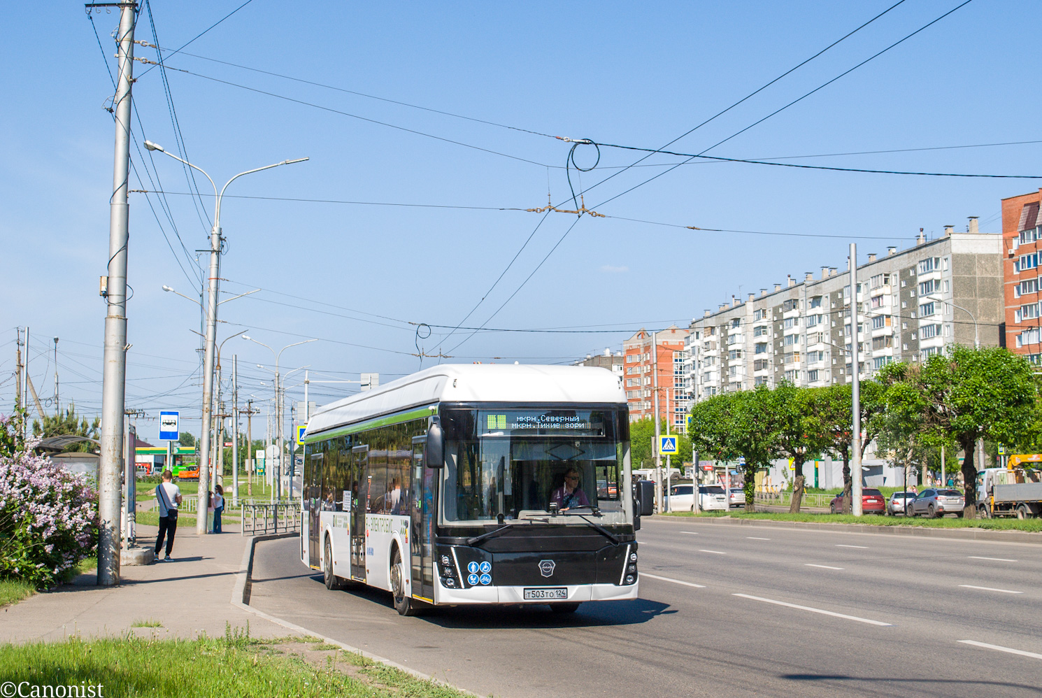 Красноярск, ЛиАЗ-6274 № Т 503 ТО 124