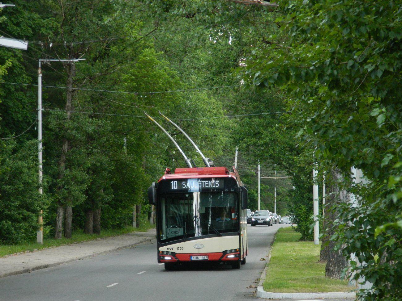Вильнюс, Solaris Trollino IV 12 Škoda № 1735