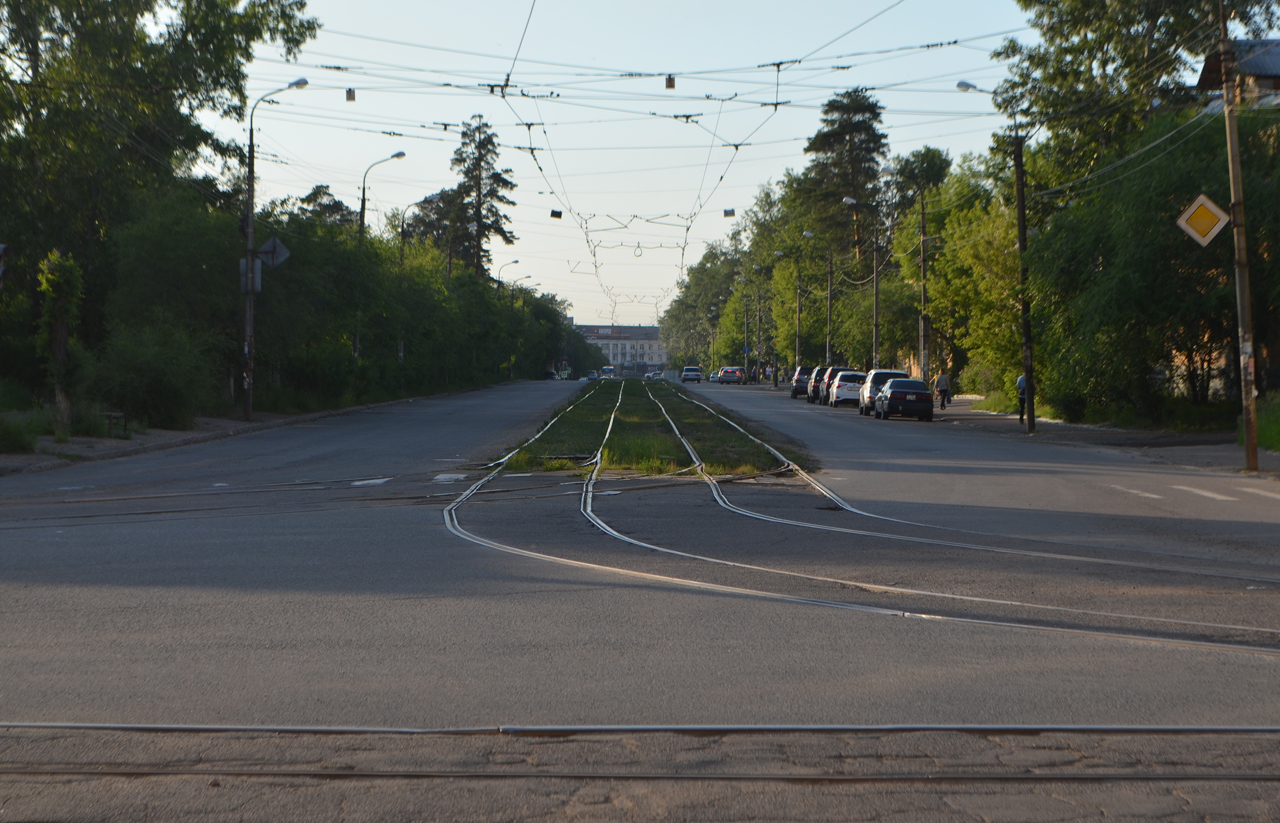 Ангарск — Трамвайные линии и кольца