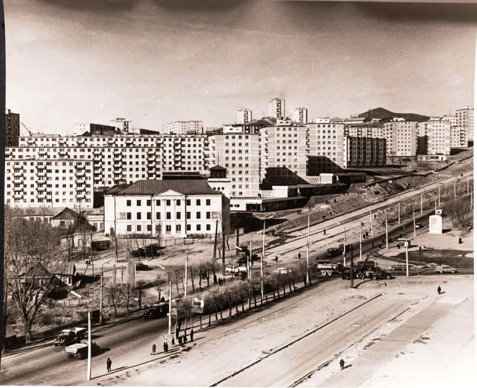 Владивосток — Исторические фотографии — троллейбус