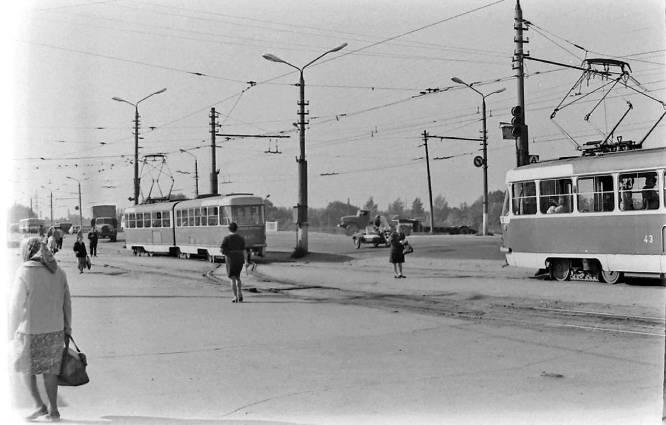 Тула, Tatra K2SU № 407; Тула, Tatra T3SU (двухдверная) № 43; Тула — Старые фотографии