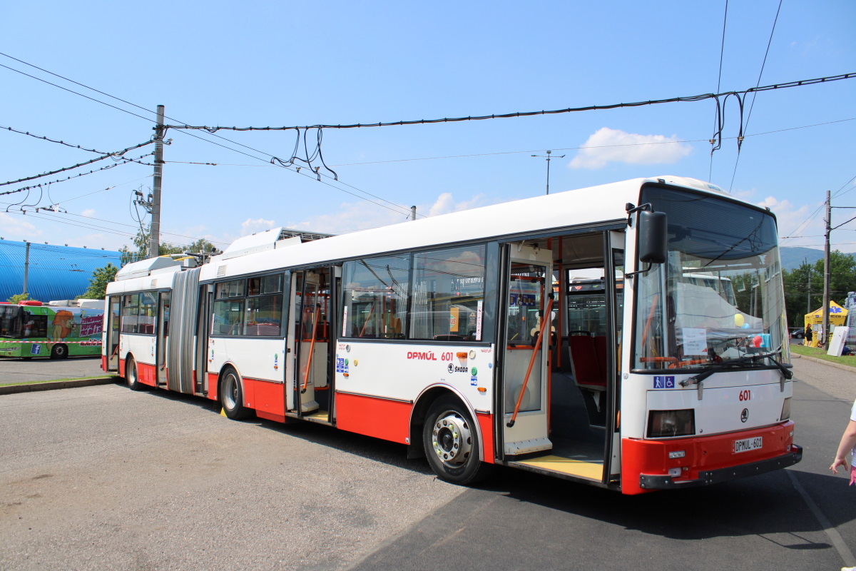 Ústí nad Labem, Škoda 22Tr č. 601; Ústí nad Labem — Children's open Day in the depot 2024 (08.06.2024)