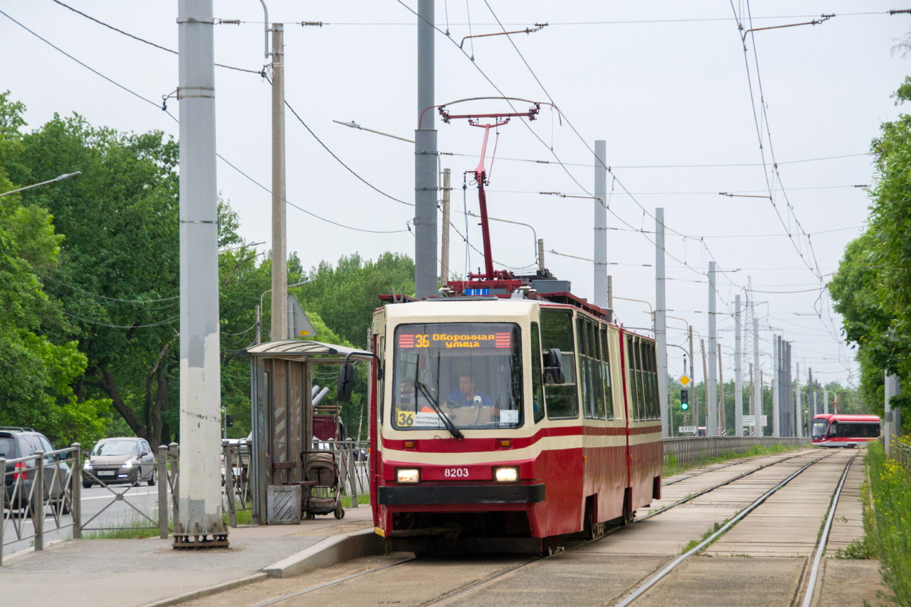 Санкт-Петербург, ЛВС-86К № 8203