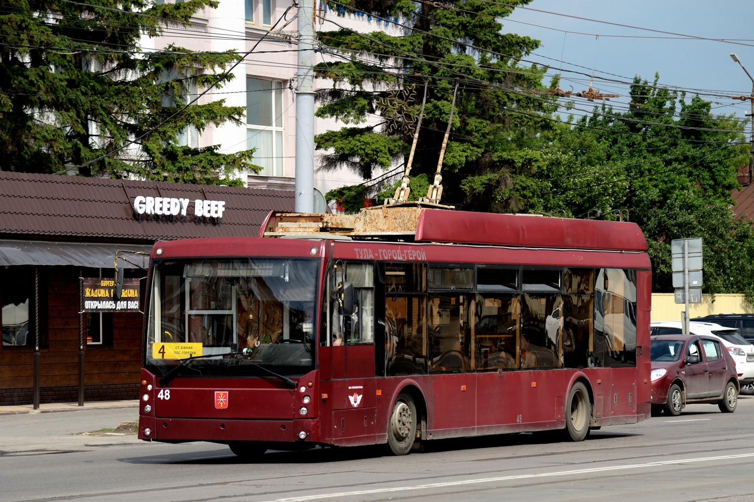Тула, Тролза-5265.00 «Мегаполис» № 48 Тула, Тролза-5265.00 «Мегаполис» № 48
