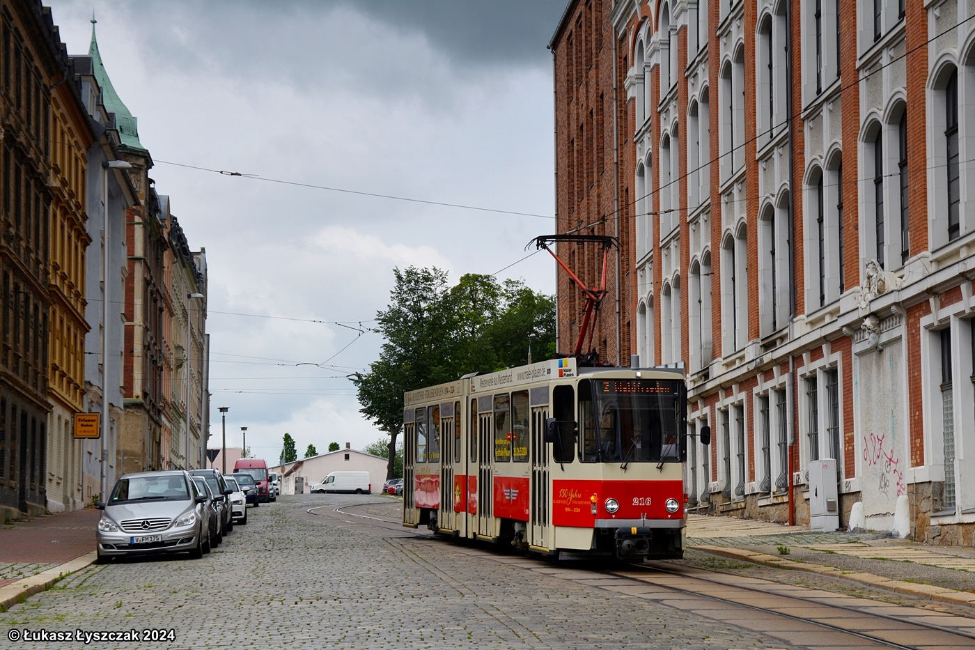 Plauen, Tatra KT4DMC № 216