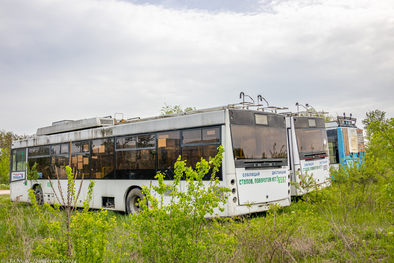 Крымский троллейбус, СВАРЗ-МАЗ-6275 № 6507