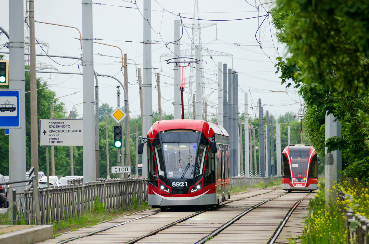 Санкт-Петербург, 71-931М «Витязь-М» № 8921