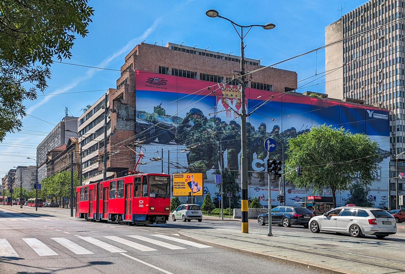 Белград, Tatra KT4YU № 2293