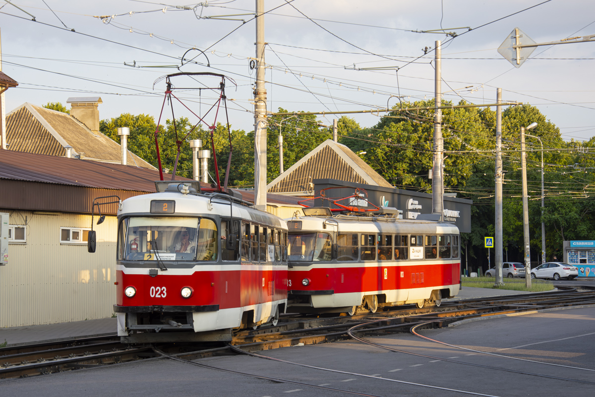 Краснодар, Tatra T3SU КВР ТРЗ № 023