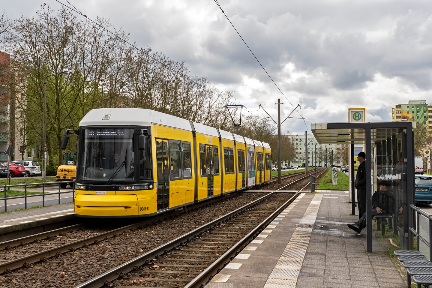 Берлин, Bombardier Flexity Berlin (GT8-08ZR/F8Z) № 9043