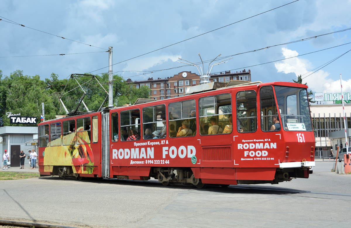 Пятигорск, Tatra KT4SU № 151