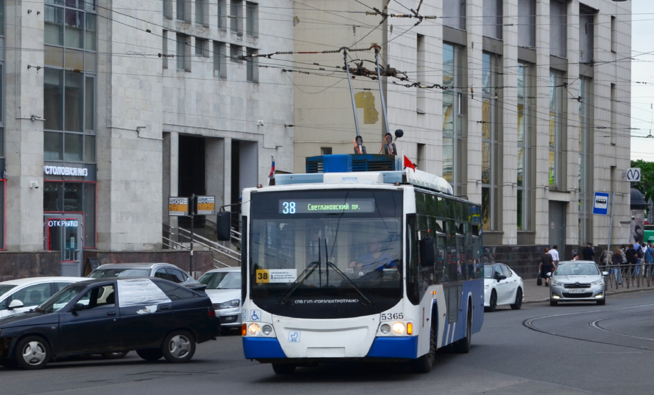Санкт-Петербург, ВМЗ-5298.01 «Авангард» № 5365