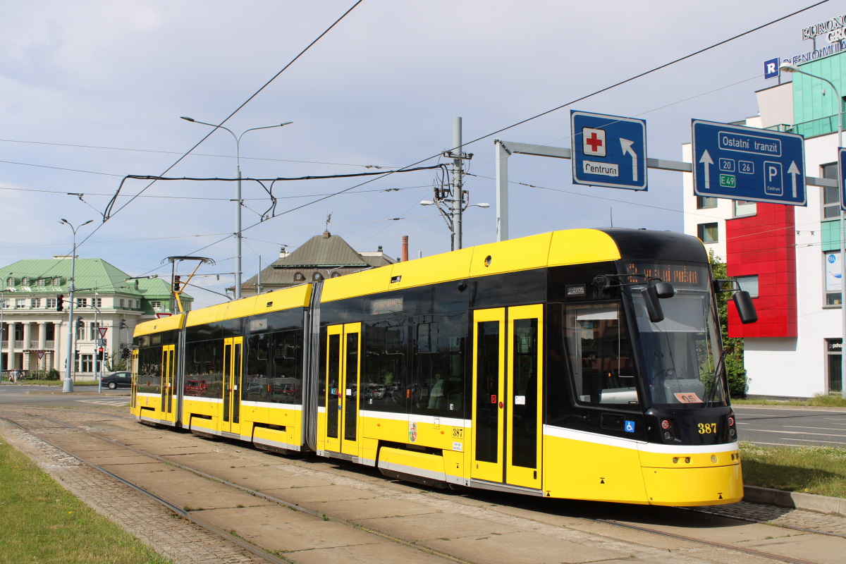 Plzeň, Škoda 40T ForCity Smart Nr. 387