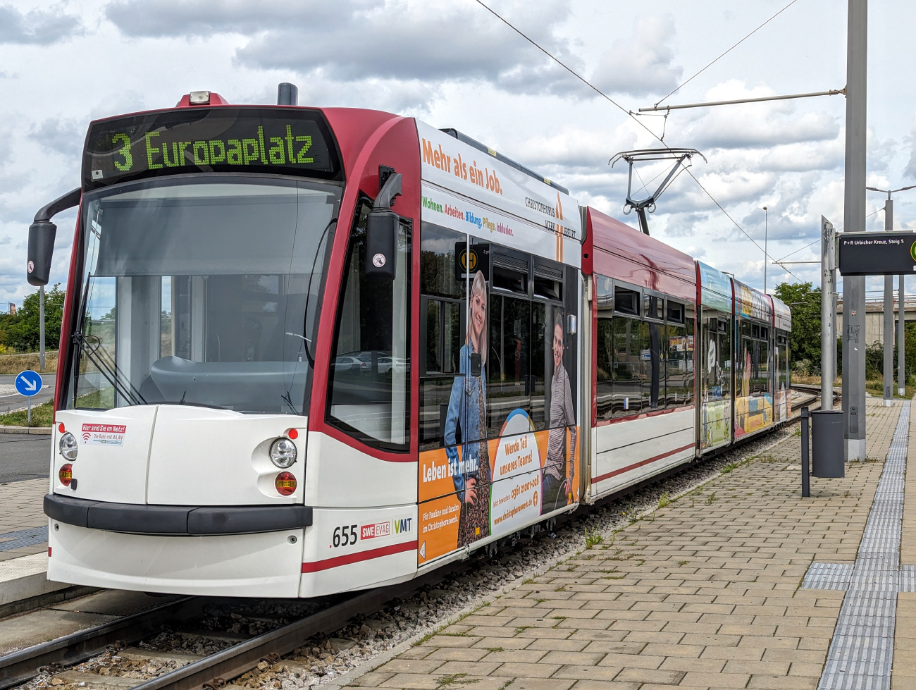 Erfurt, Siemens Combino Advanced Nr 655