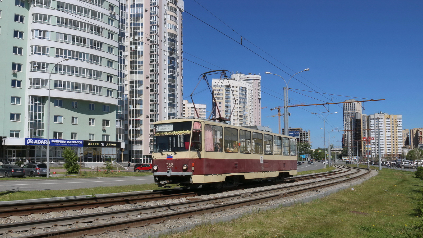 Екатеринбург, Tatra T6B5SU № 368
