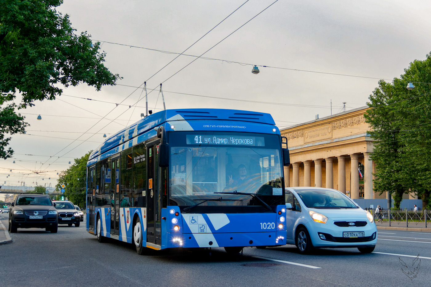 Санкт-Пецярбург, Тролза-5265.08 «Мегаполис» № 1020
