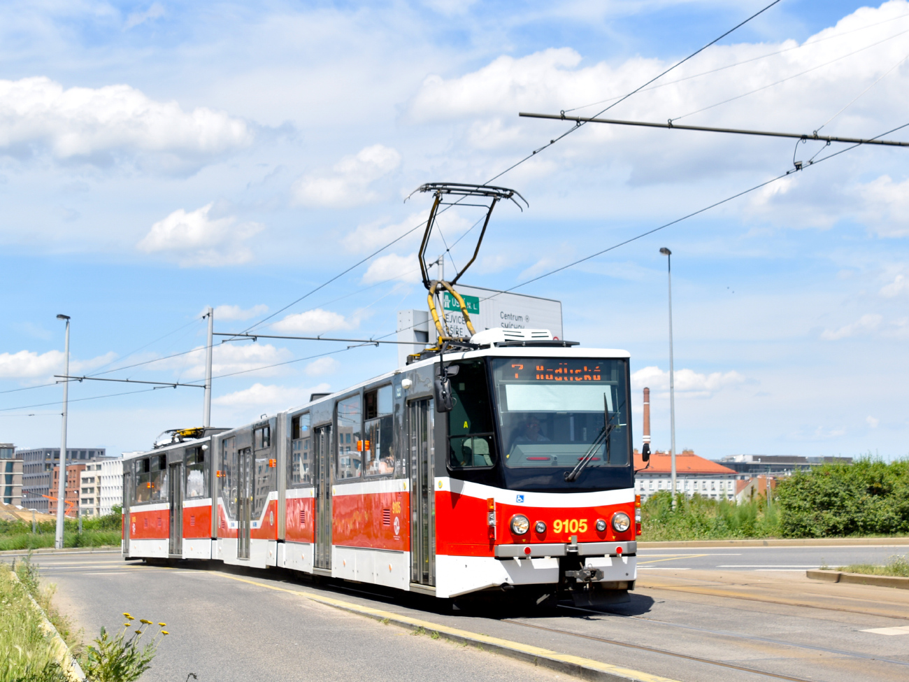 Прага, Tatra KT8D5R.N2P № 9105