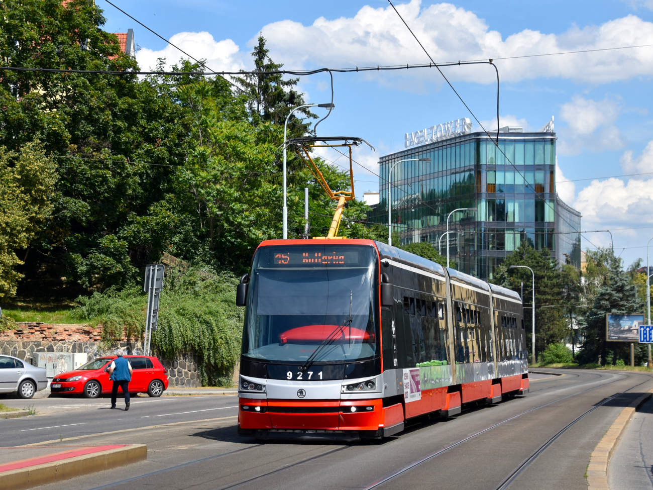 Прага, Škoda 15T3 ForCity Alfa Praha № 9271