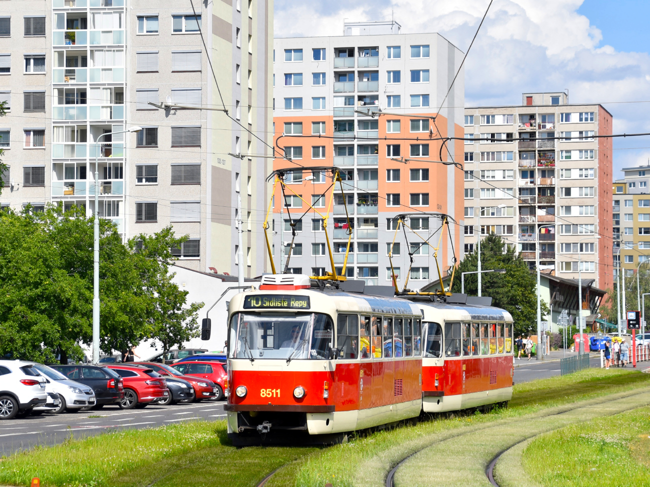 Прага, Tatra T3R.P № 8511