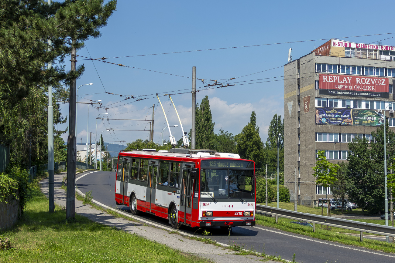 Усти-над-Лабем, Škoda 14Tr08/6 № 409; Усти-над-Лабем — Детский день открытых дверей в депо 2024 (08.06.2024)