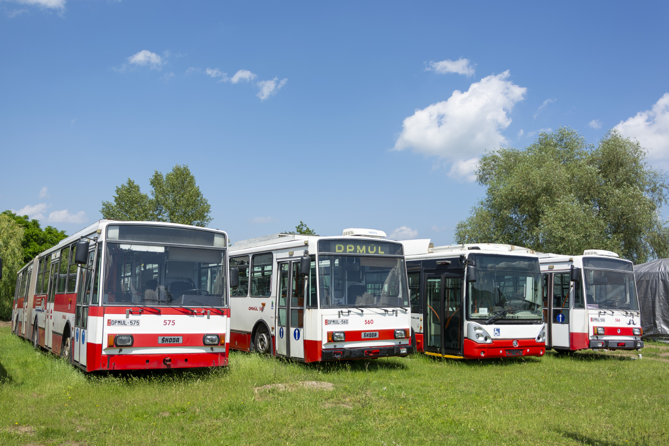 Усти-над-Лабем, Škoda 15Tr13/6M № 575; Усти-над-Лабем — Детский день открытых дверей в депо 2024 (08.06.2024)