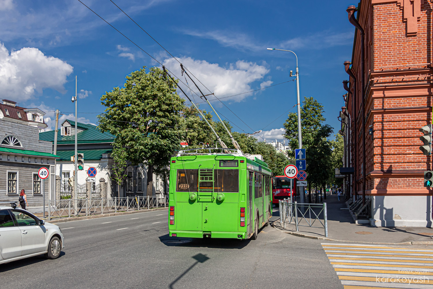 Казань, Тролза-5275.03 «Оптима» № 2332 Казань, Тролза-5275.03 «Оптима» № 2332