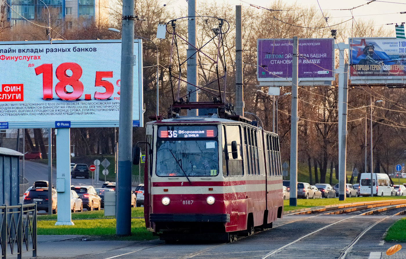 Санкт-Петербург, ЛВС-86К № 8187 Санкт-Петербург, ЛВС-86К № 8187