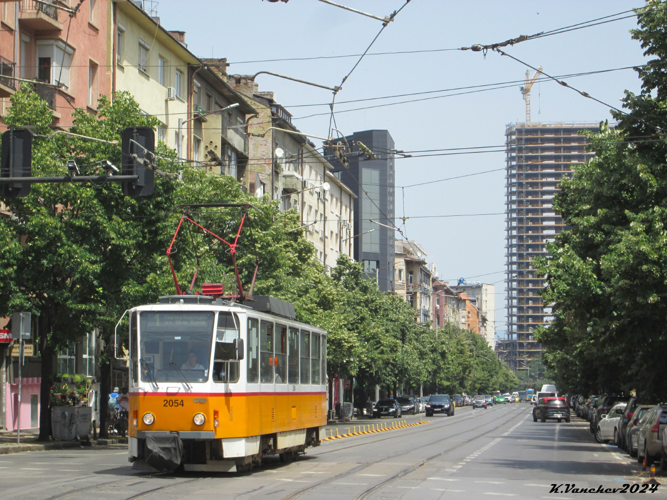 Sofia, Tatra T6A2SF Br. 2054 Sofia, Tatra T6A2SF Br. 2054