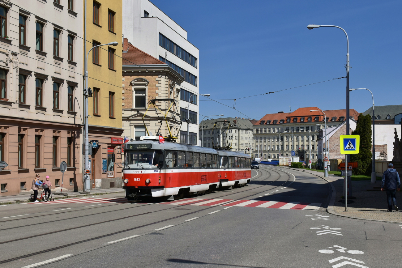 Брно, Tatra T3P № 1632