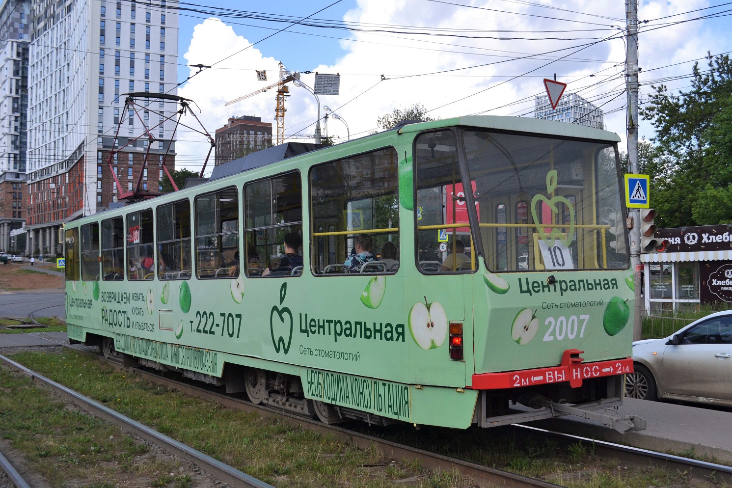 Іжэўск, Tatra T6B5SU № 2007 Іжэўск, Tatra T6B5SU № 2007