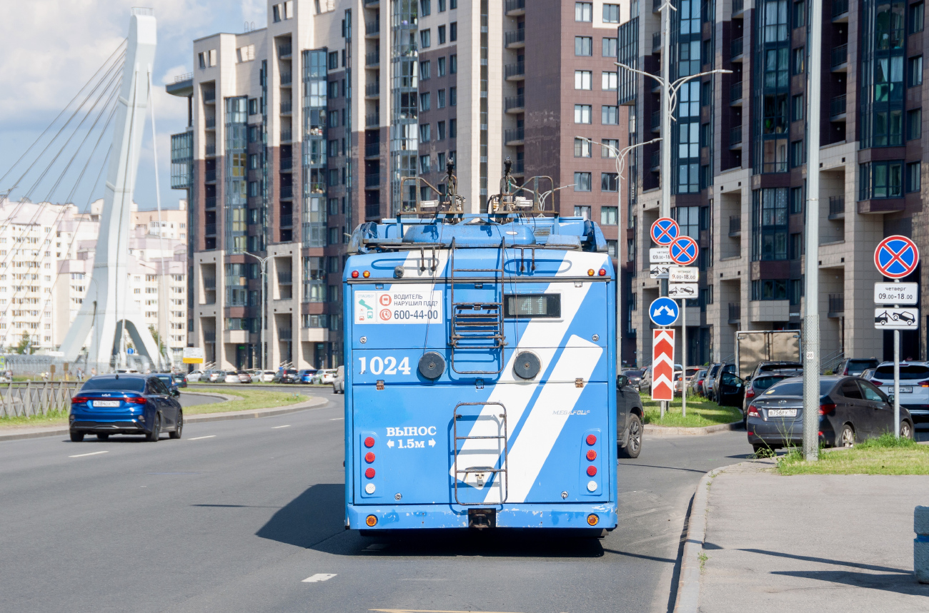 Санкт-Петербург, Тролза-5265.08 «Мегаполис» № 1024