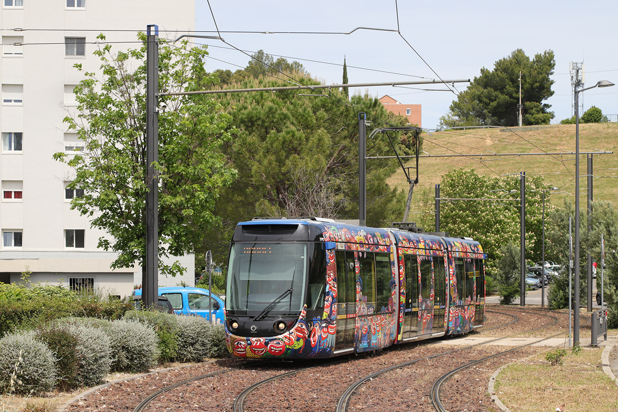 Aubagne, Alstom Citadis Compact № 007