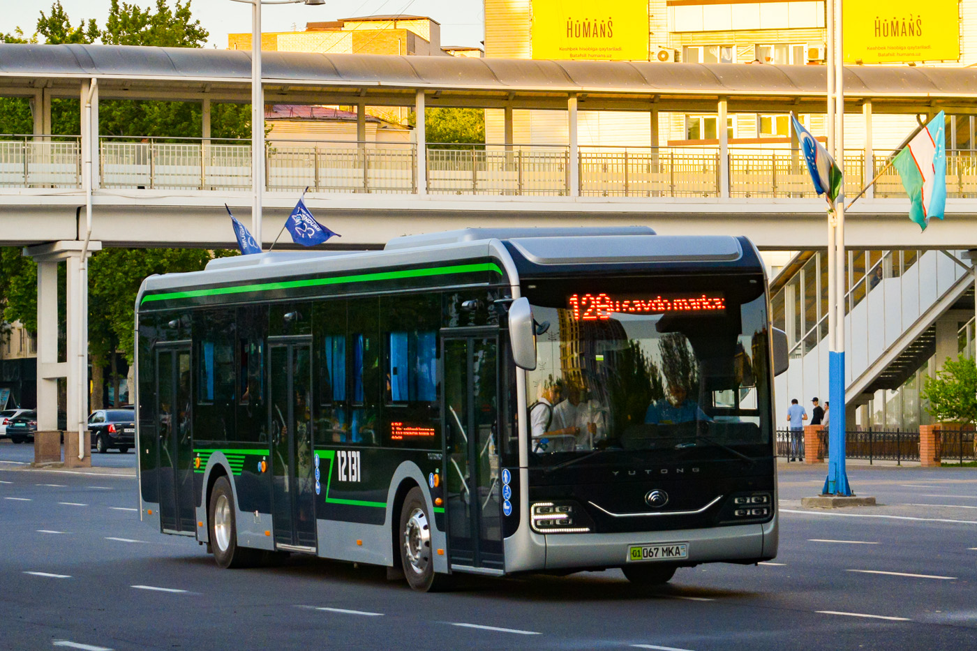 Ташкент, Yutong ZK6126BEVG № 12131