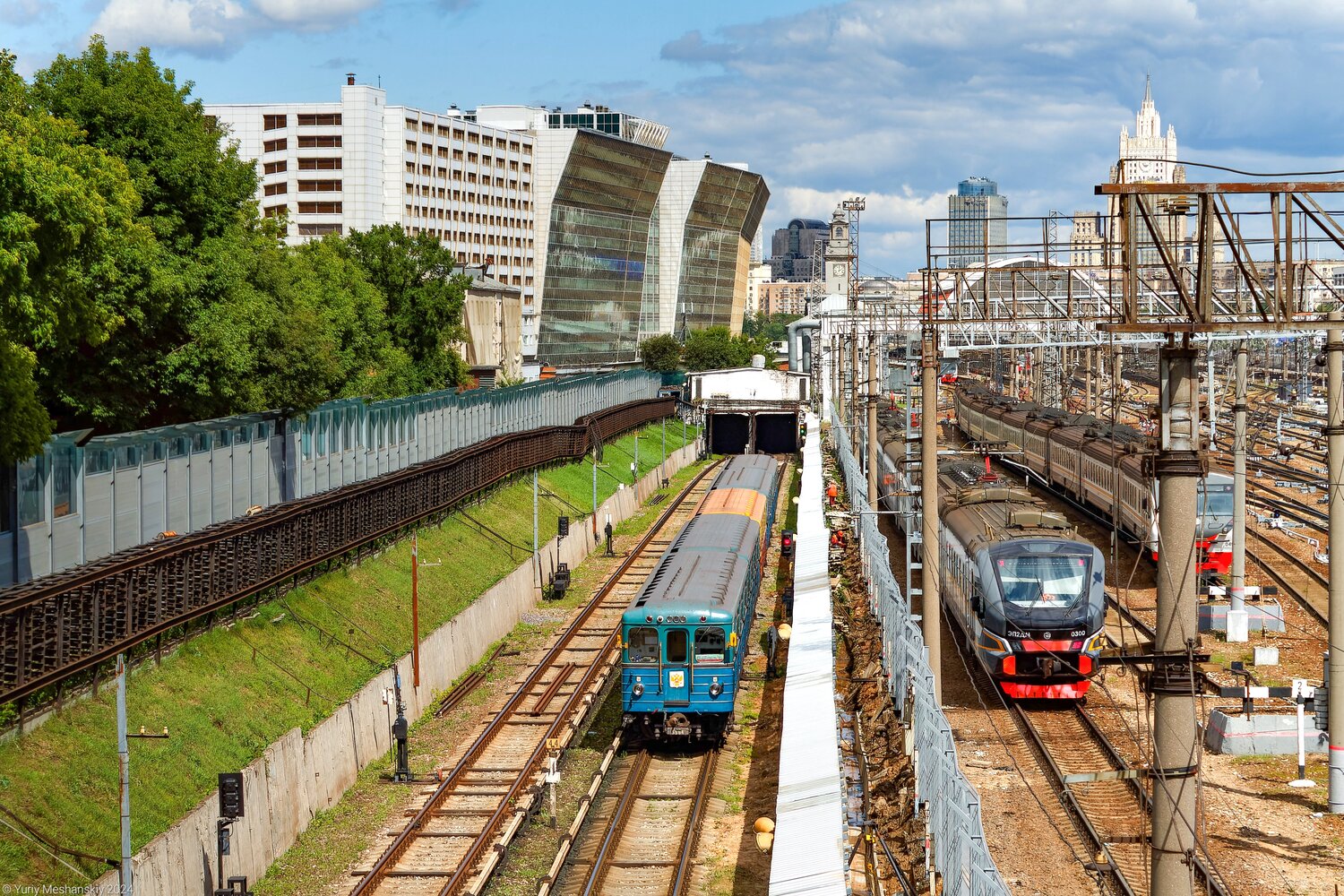 Москва, Еж3 № 5564; Москва — Метрополитен — [4] Филёвская линия