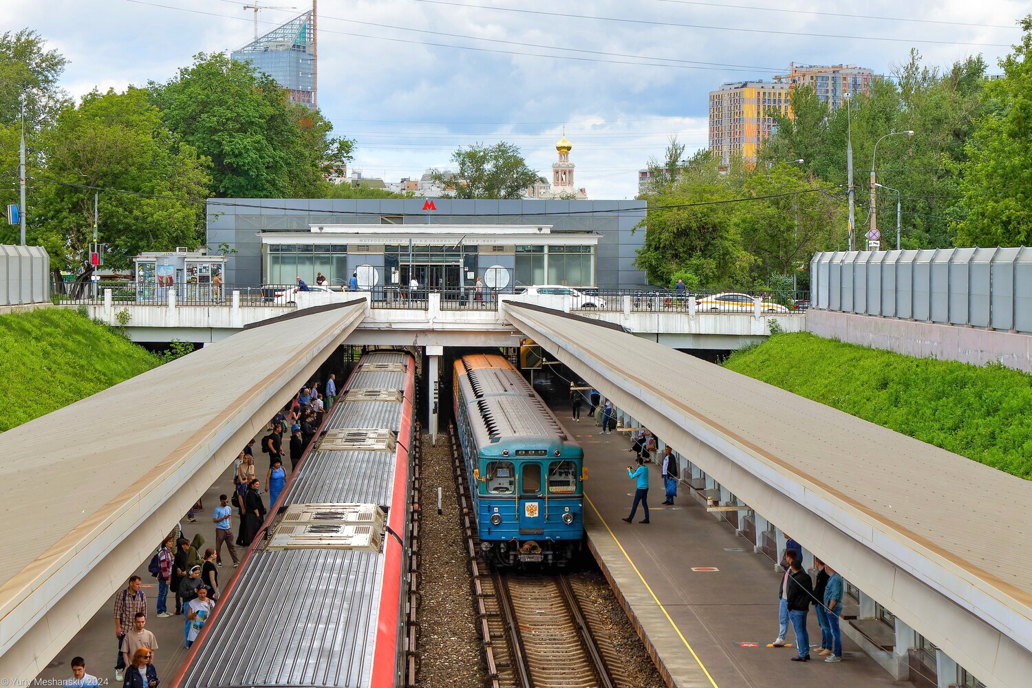 Москва, Еж3 № 5824; Москва — Метрополитен — [4] Филёвская линия