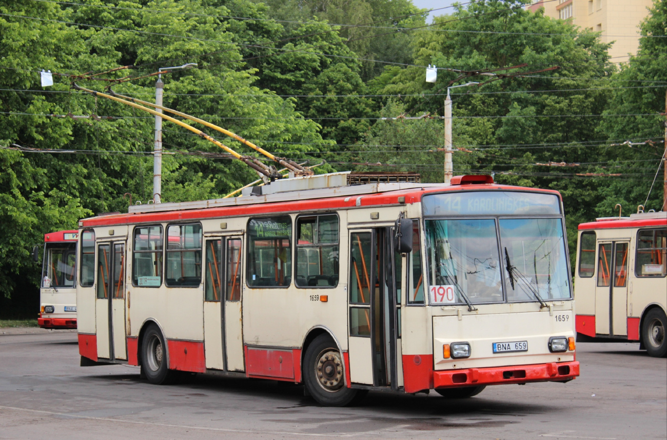 Вильнюс, Škoda 14Tr17/6M № 1659