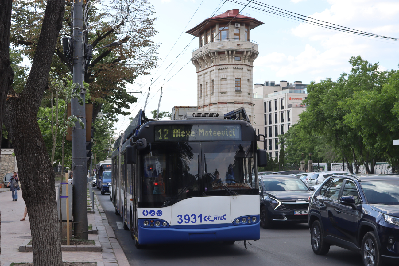 Кишинев, Solaris Trollino II 18 Ganz № 3931