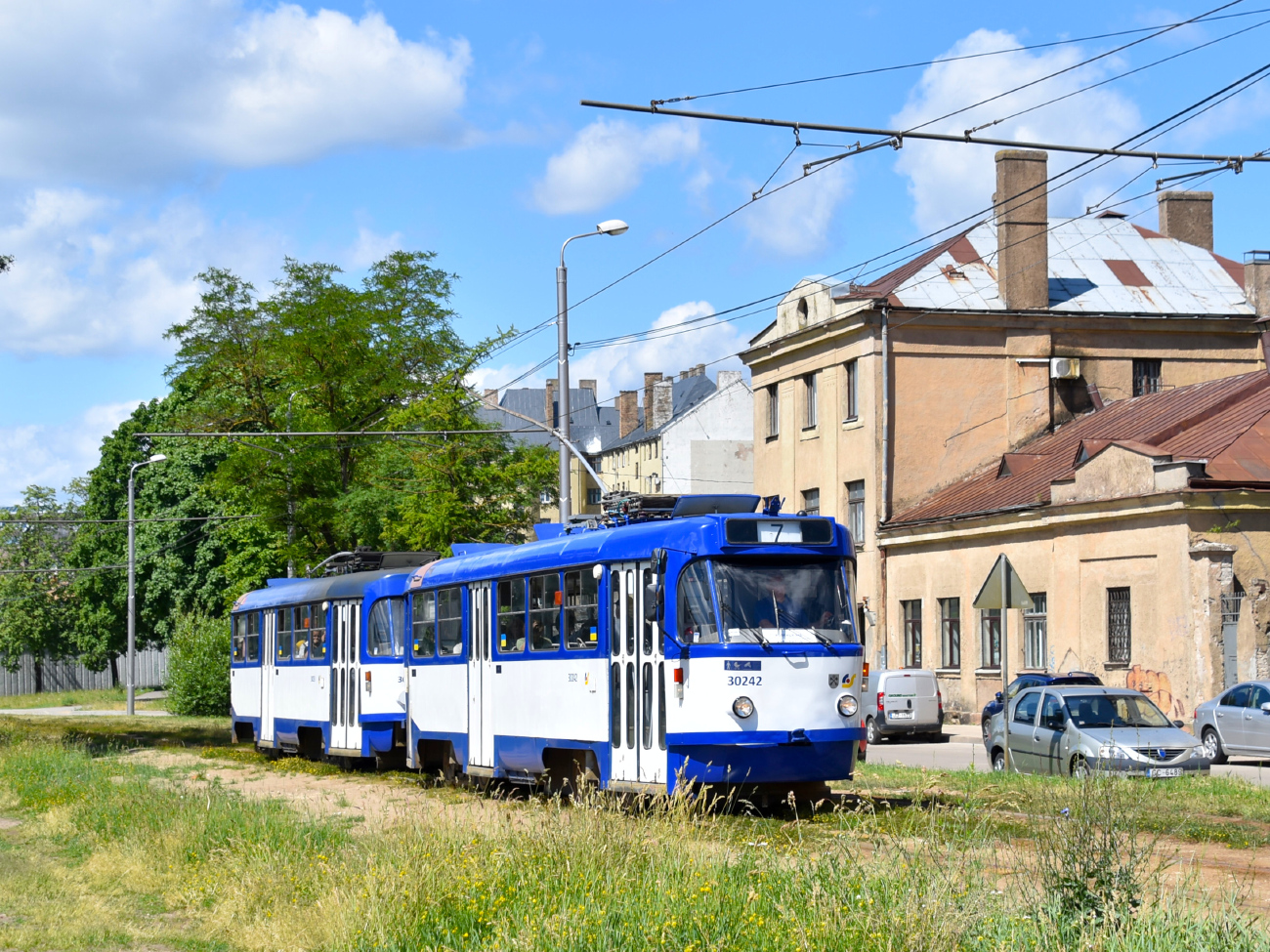 Рига, Tatra T3A № 30242