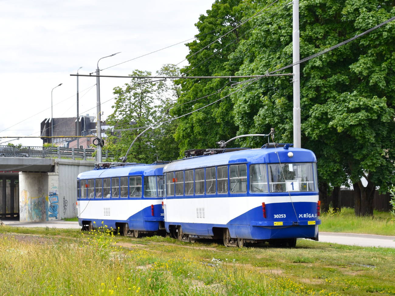 Рига, Tatra T3A № 30253
