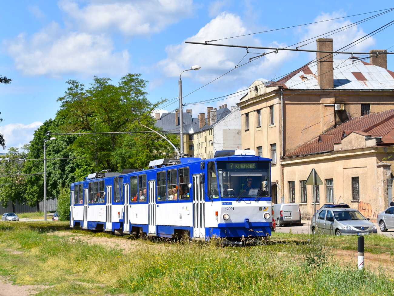 Рига, Tatra T6B5SU № 32091
