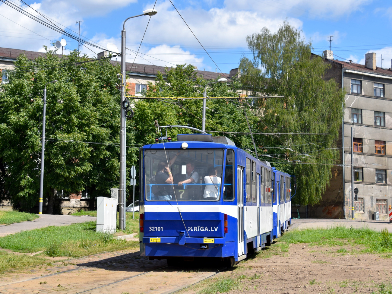 Рига, Tatra T6B5SU № 32101