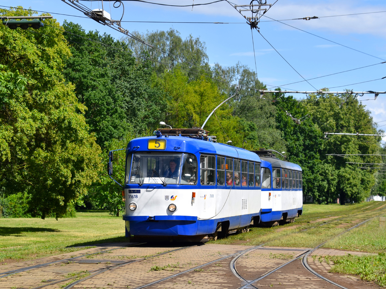 Рига, Tatra T3A № 31618