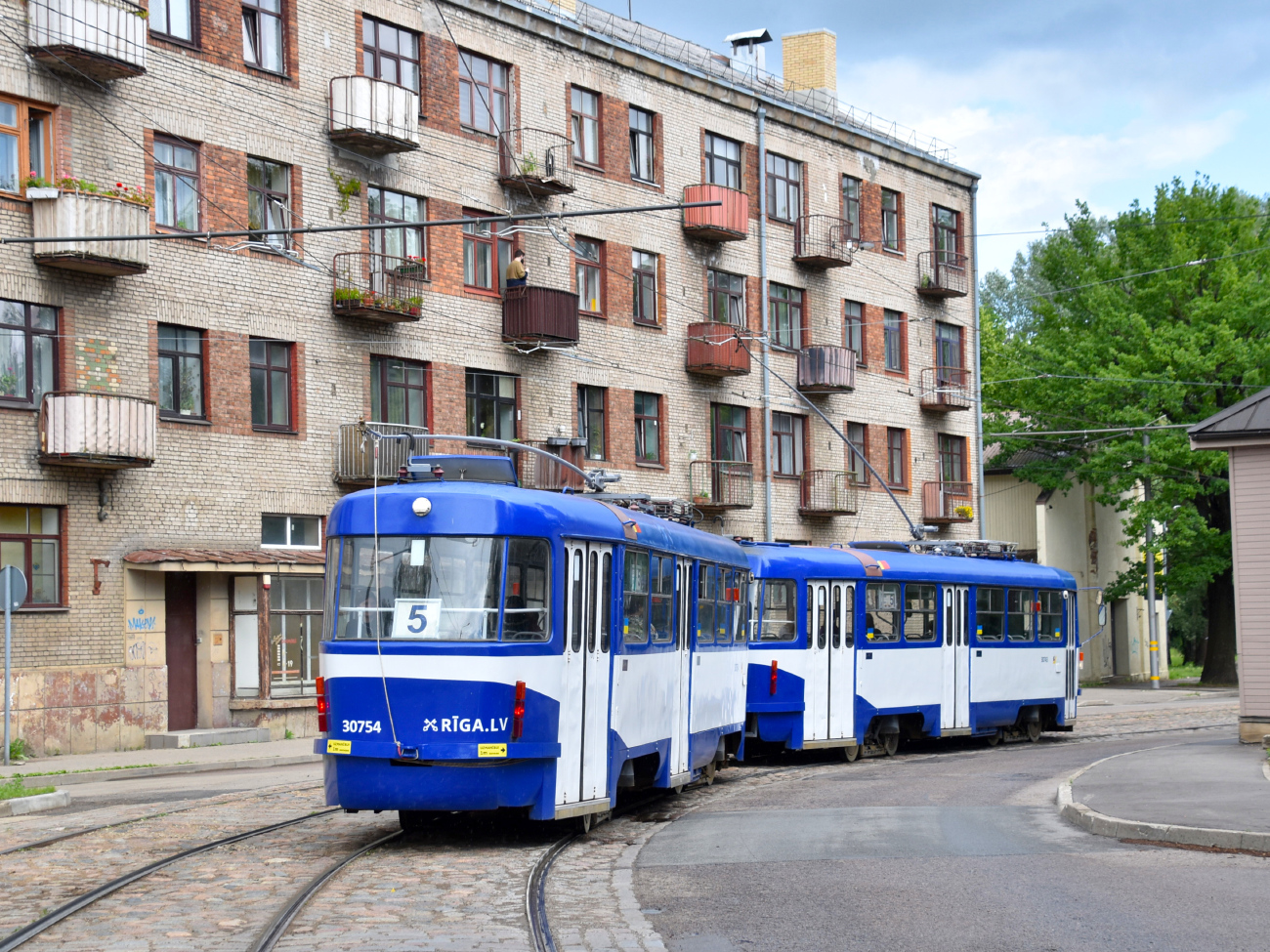 Рига, Tatra T3A № 30754