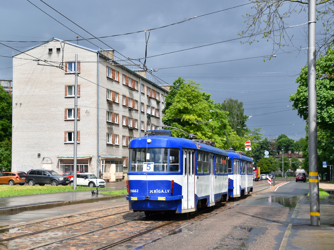 Рига, Tatra T3A № 31662